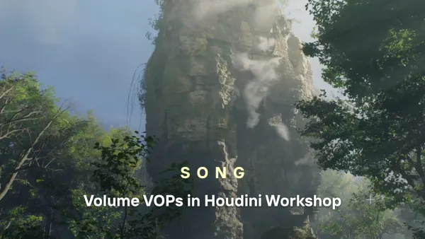 Get Started With Clouds, Volumes, VOPs in Houdini